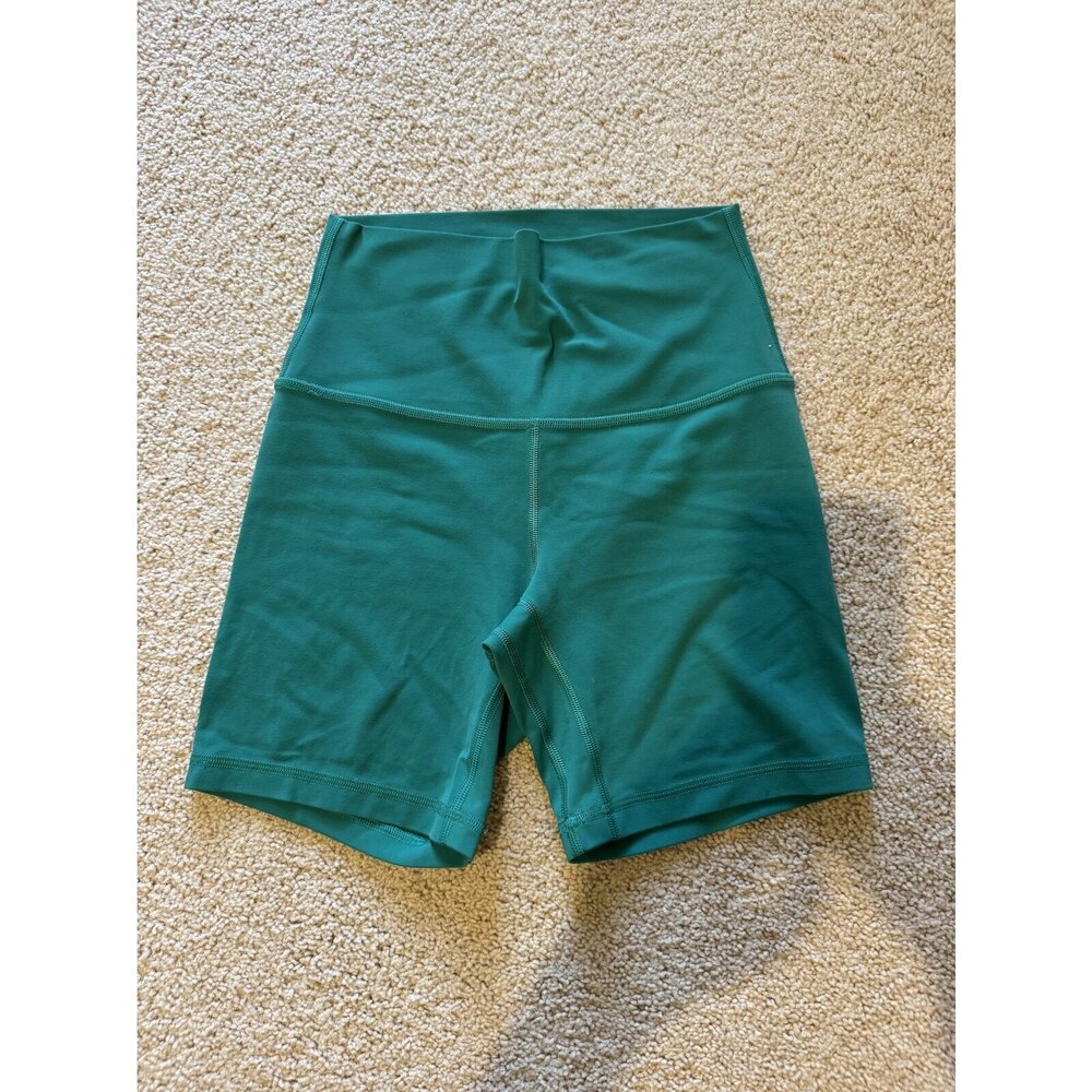 Lululemon Align High-Rise Short 6" - Size 4 - Green